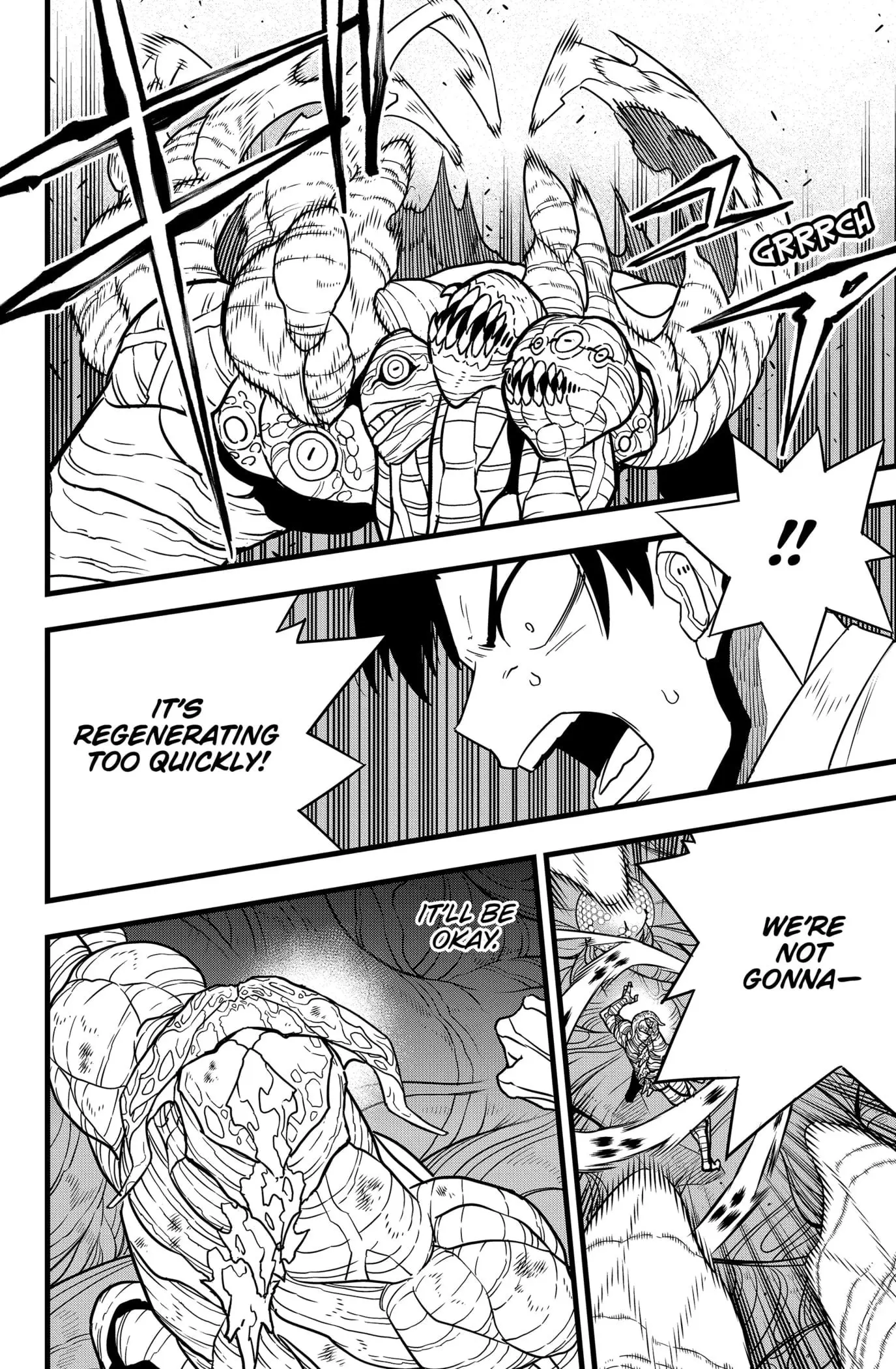 Kaiju No 8 Manga, chapter 127, page 4