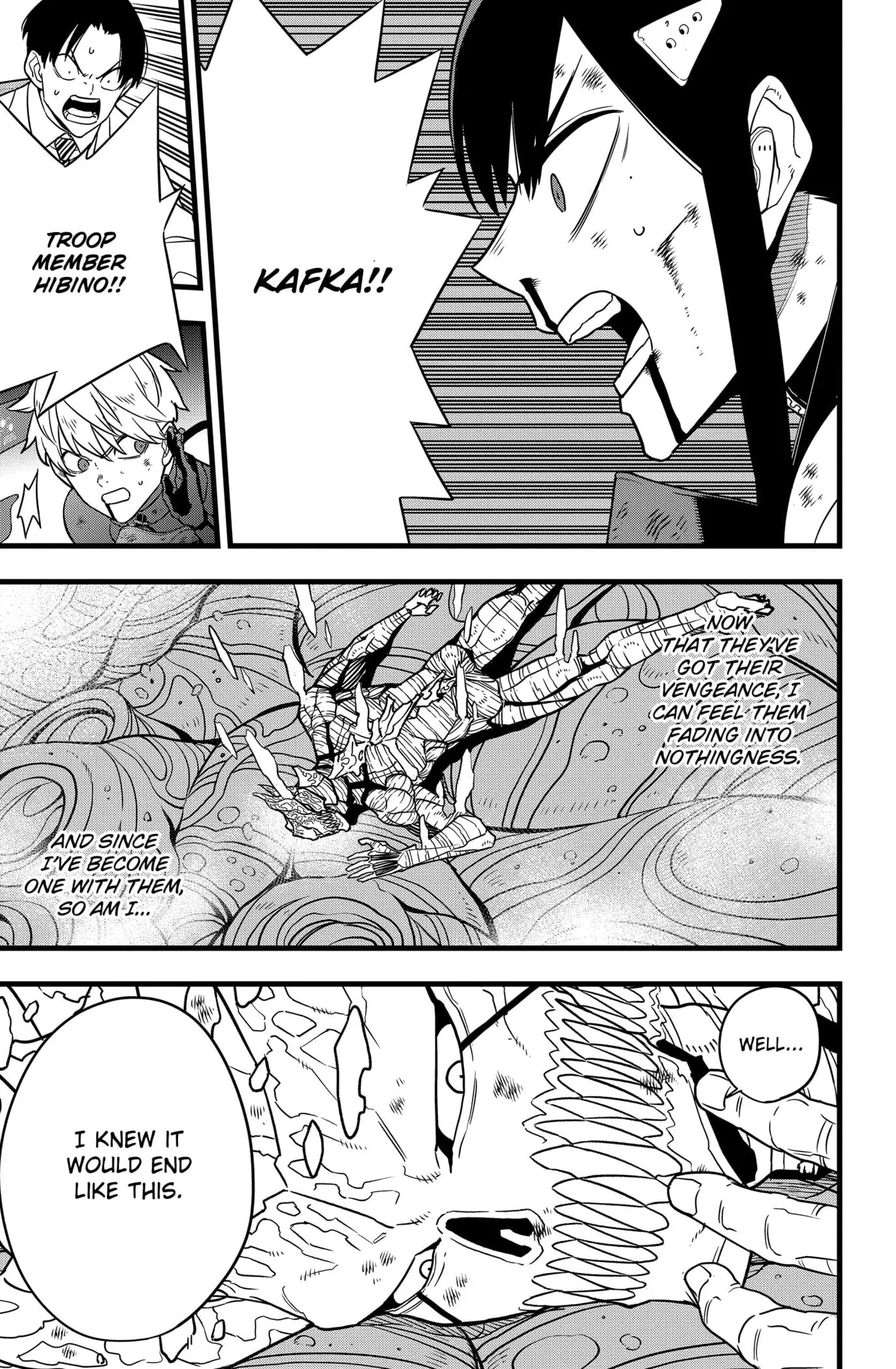 Kaiju No 8 Manga, chapter 128, page 7