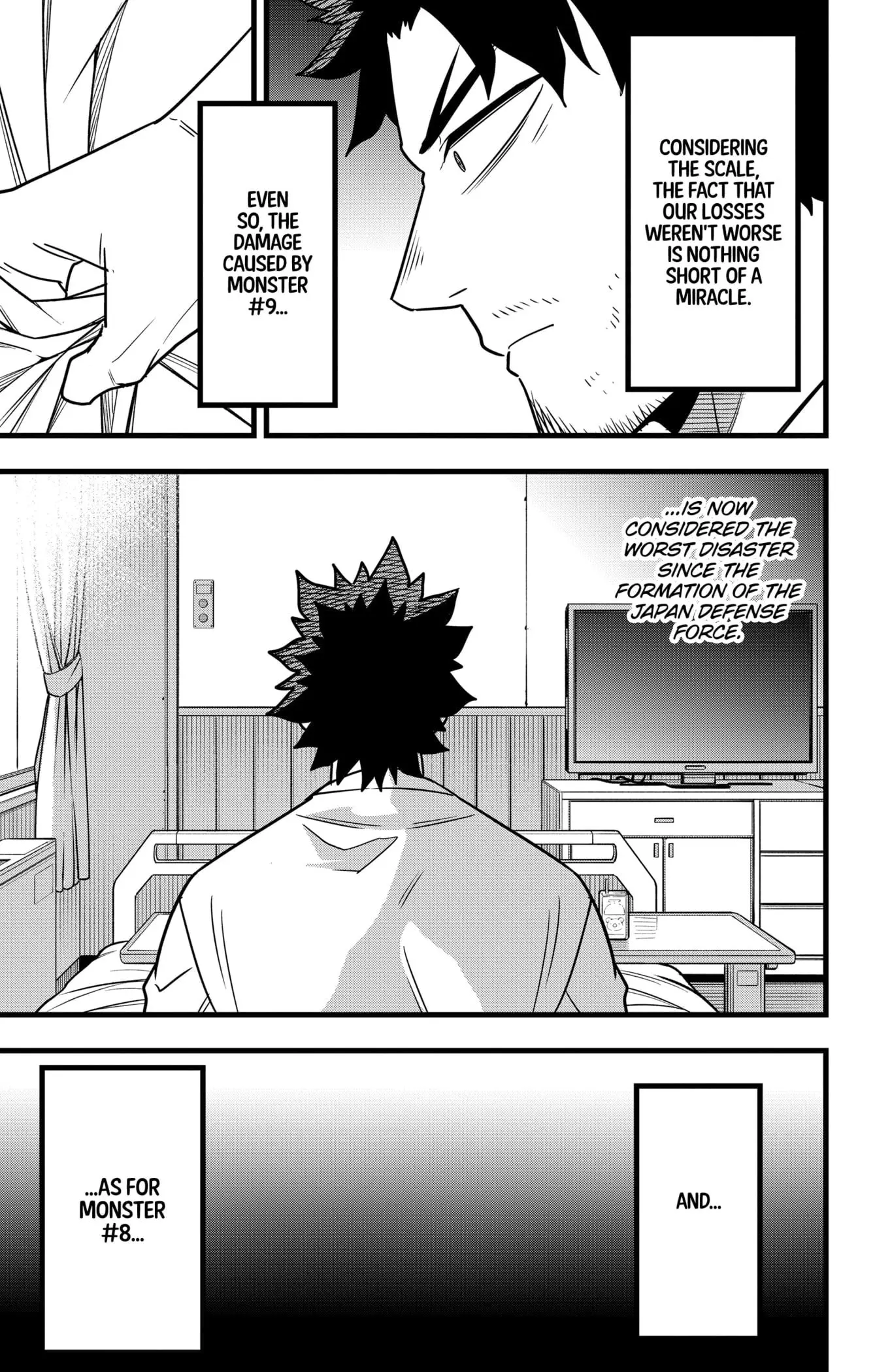 Kaiju No 8 Manga, chapter 129 END, page 5
