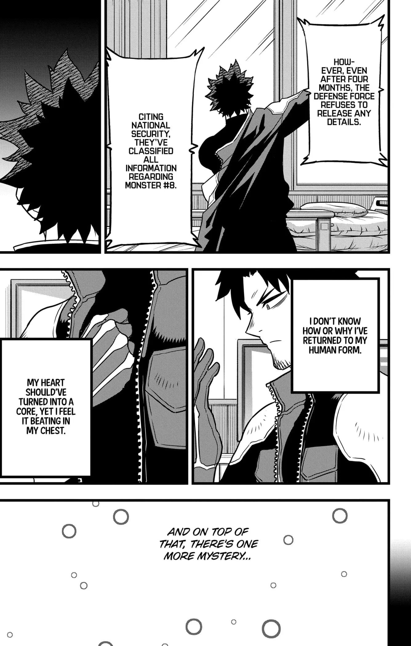 Kaiju No 8 Manga, chapter 129 END, page 7