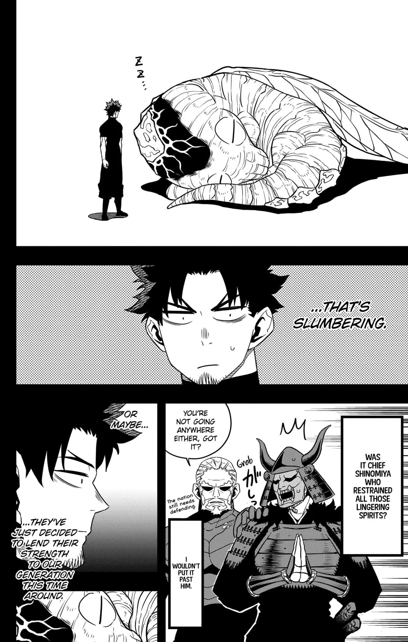 Kaiju No 8 Manga, chapter 129 END, page 8