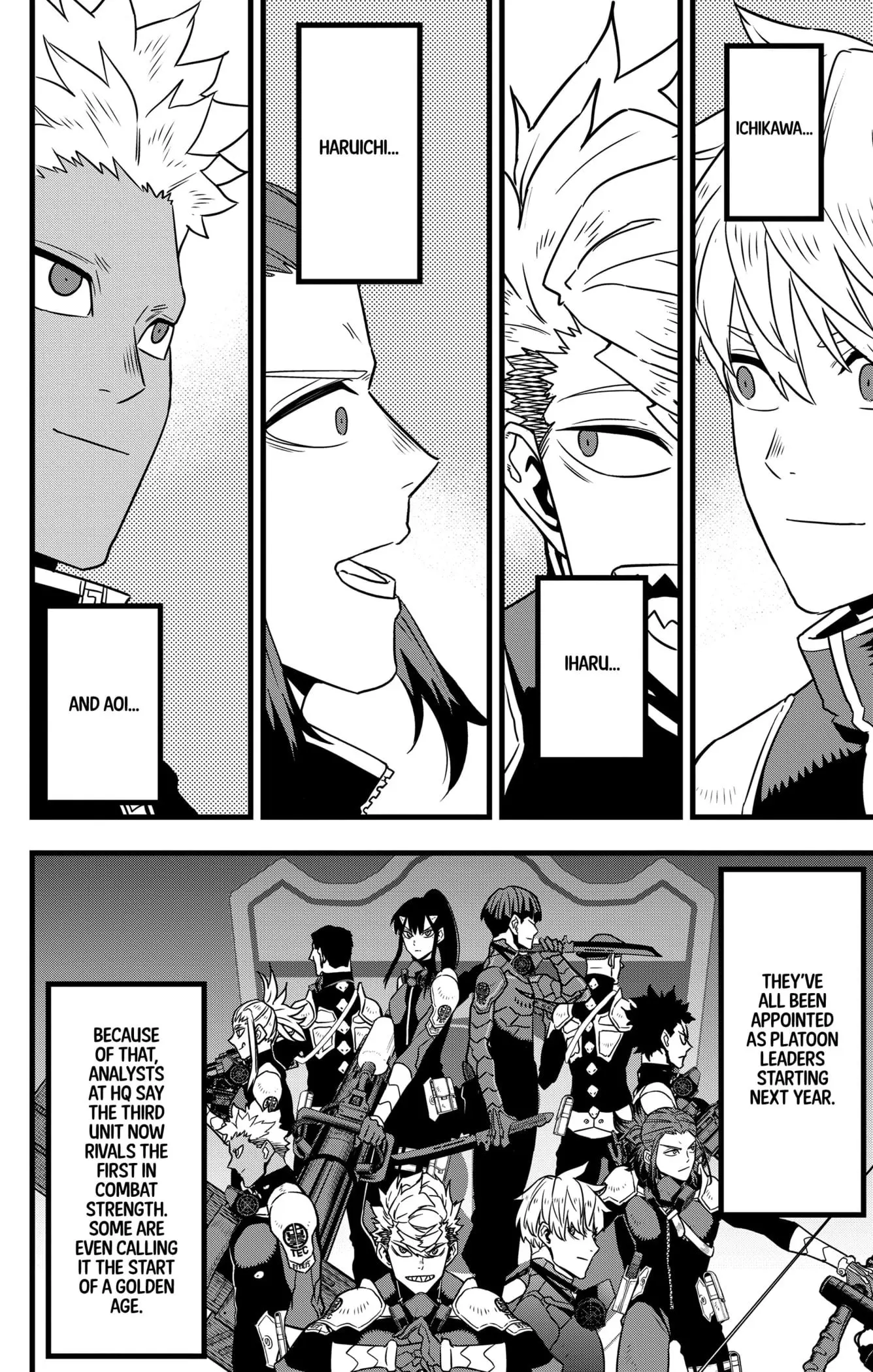 Kaiju No 8 Manga, chapter 129 END, page 28