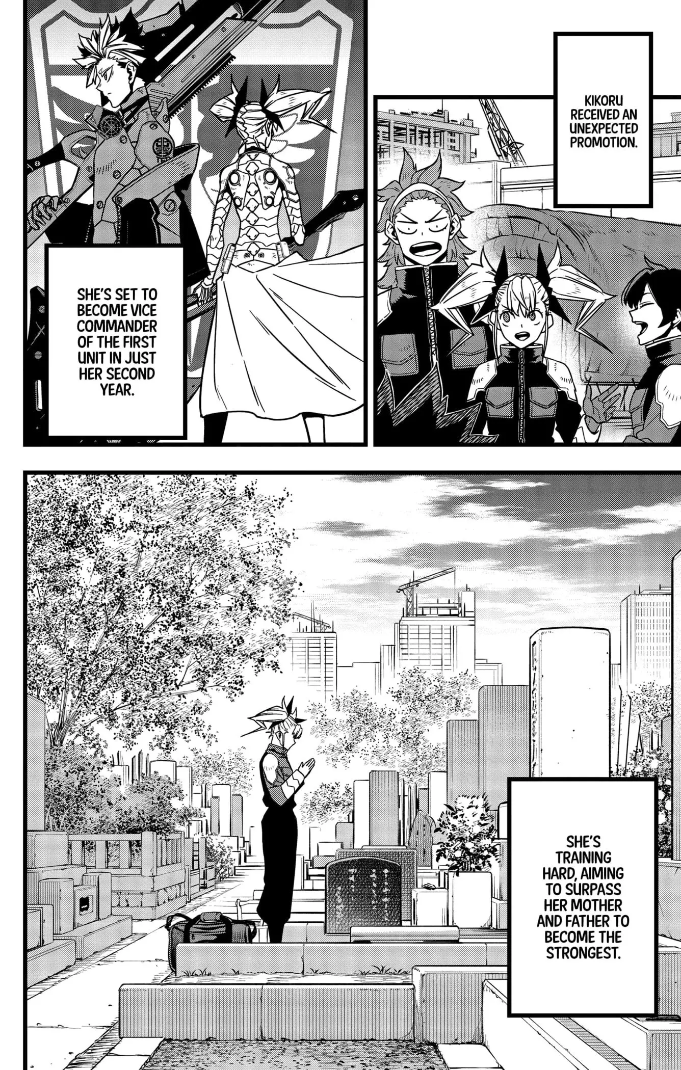 Kaiju No 8 Manga, chapter 129 END, page 30