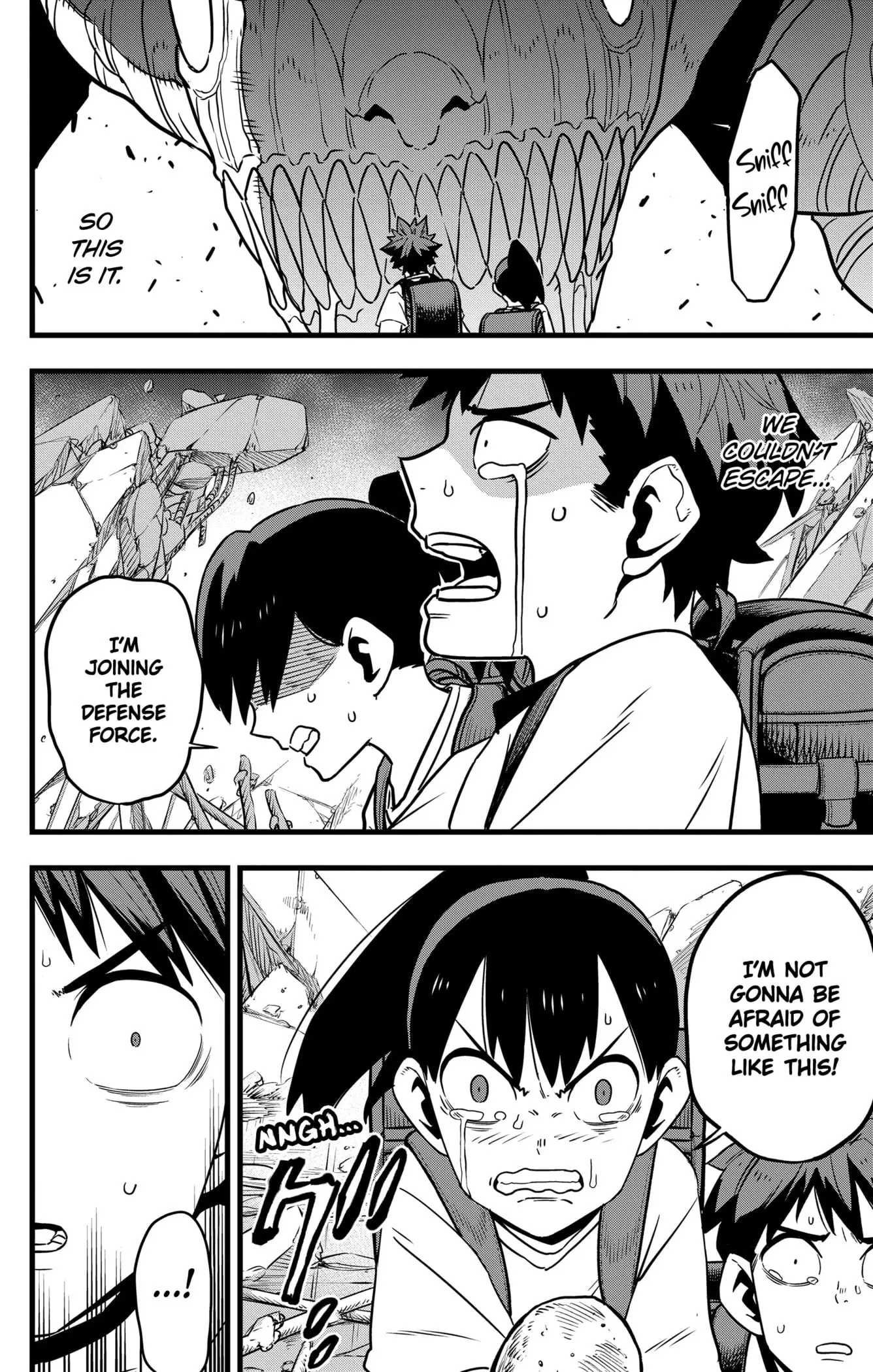 Kaiju No 8 Manga, chapter 129 END, page 40