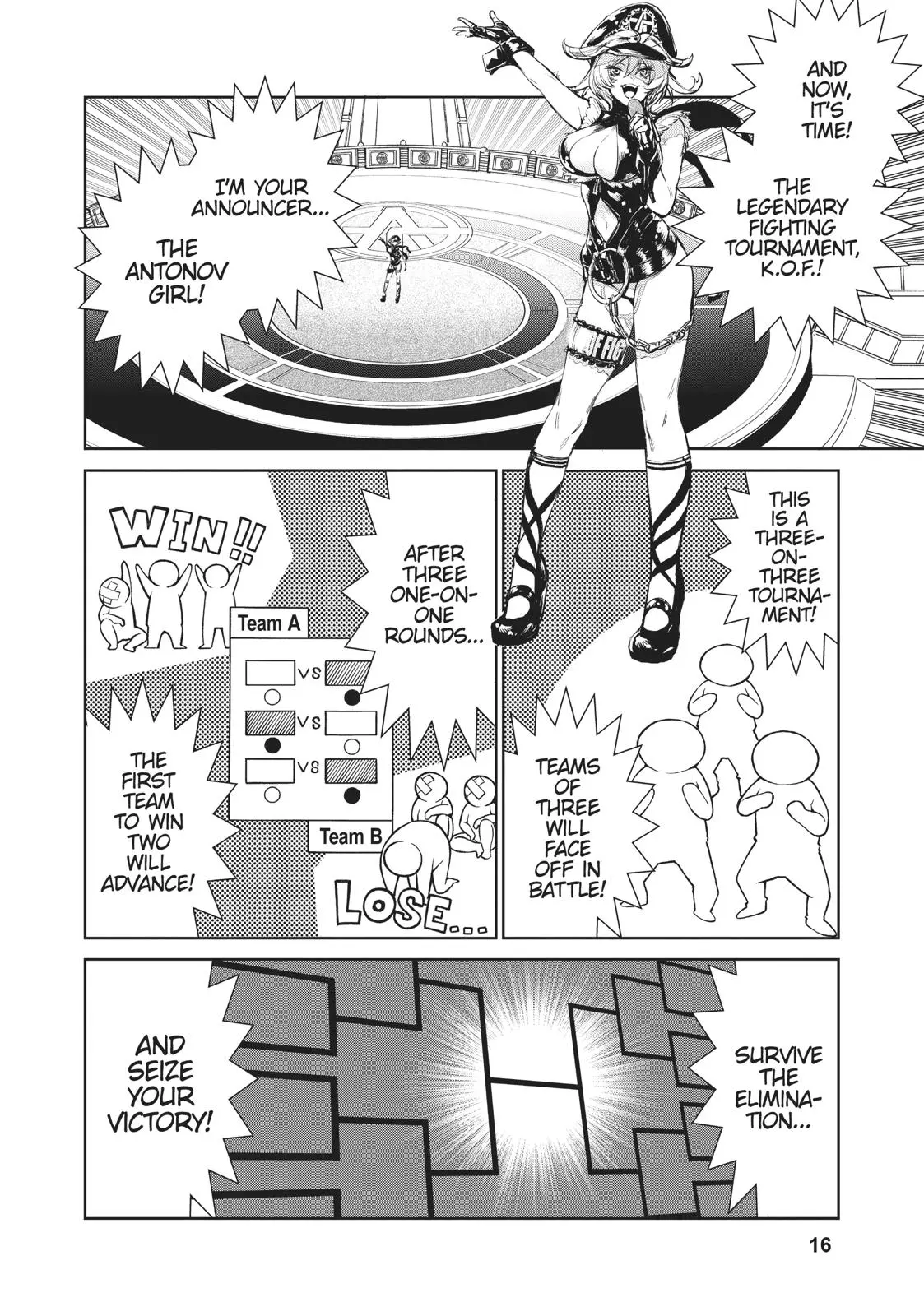 The King of Fighters: A New Beginning Manga, chapter 1, page 15