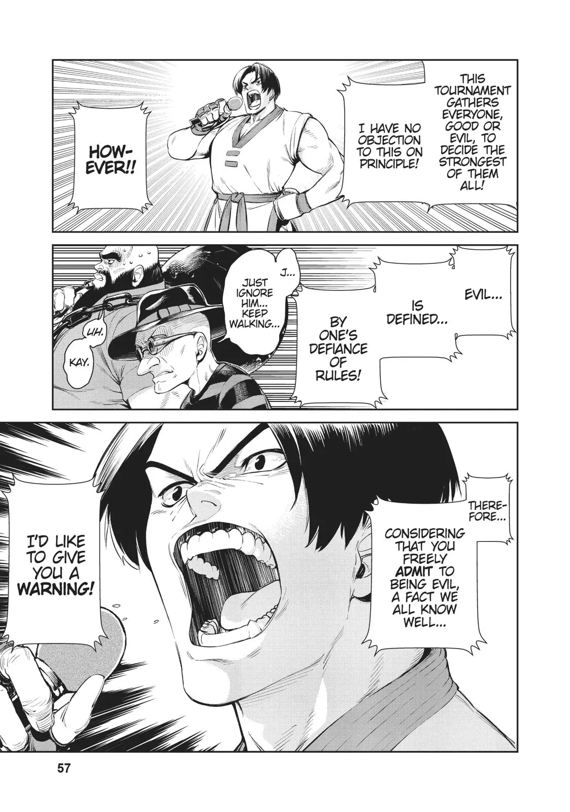The King of Fighters: A New Beginning Manga, chapter 1, page 56