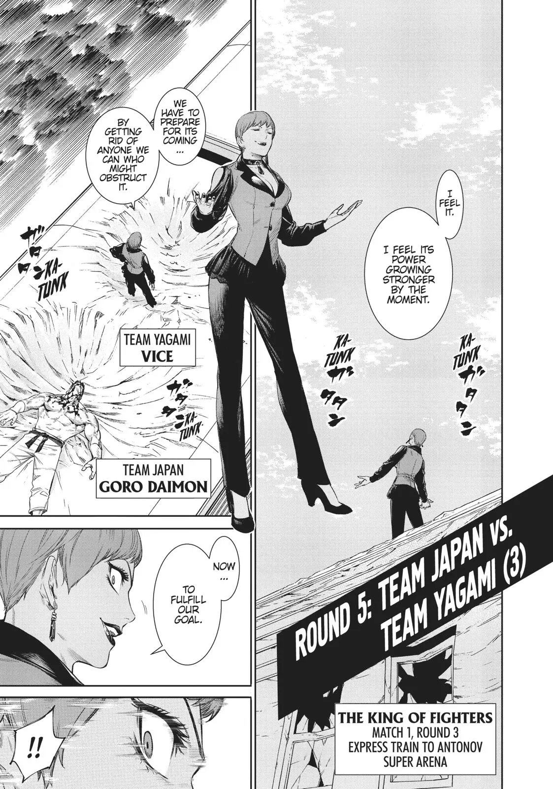 The King of Fighters: A New Beginning Manga, chapter 5, page 1