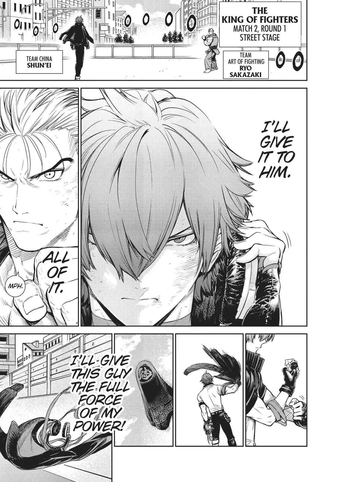 The King of Fighters: A New Beginning Manga, chapter 10, page 1