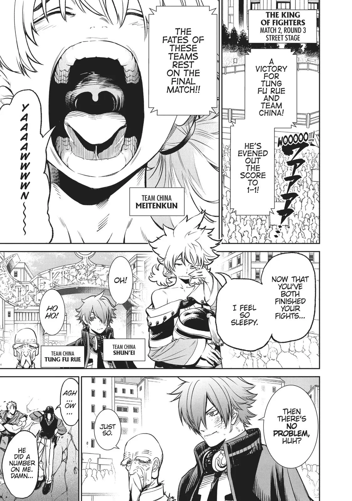 The King of Fighters: A New Beginning Manga, chapter 12, page 1