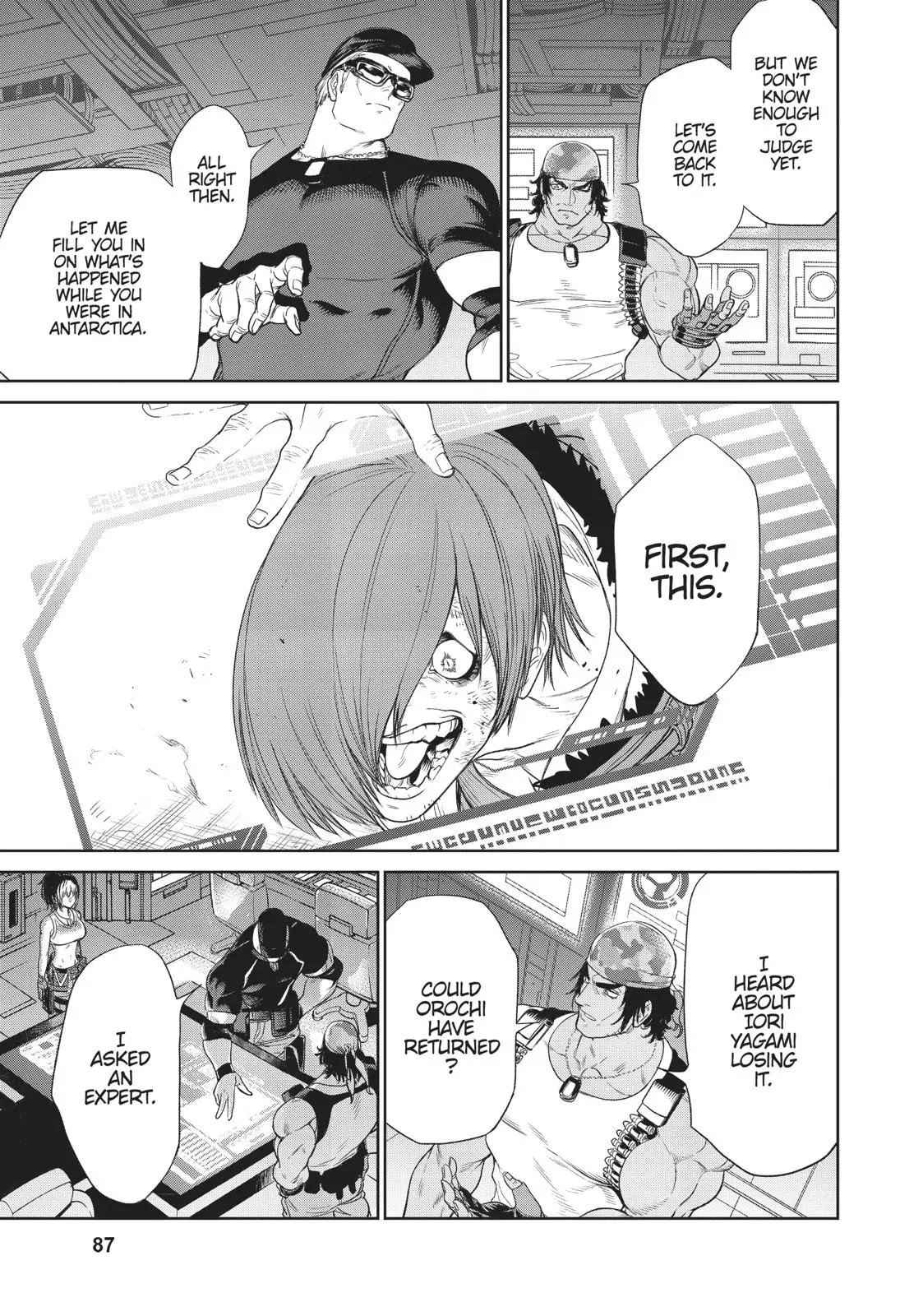 The King of Fighters: A New Beginning Manga, chapter 13, page 11