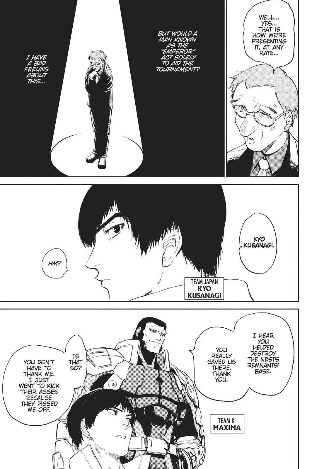 The King of Fighters: A New Beginning Manga, chapter 26, page 8