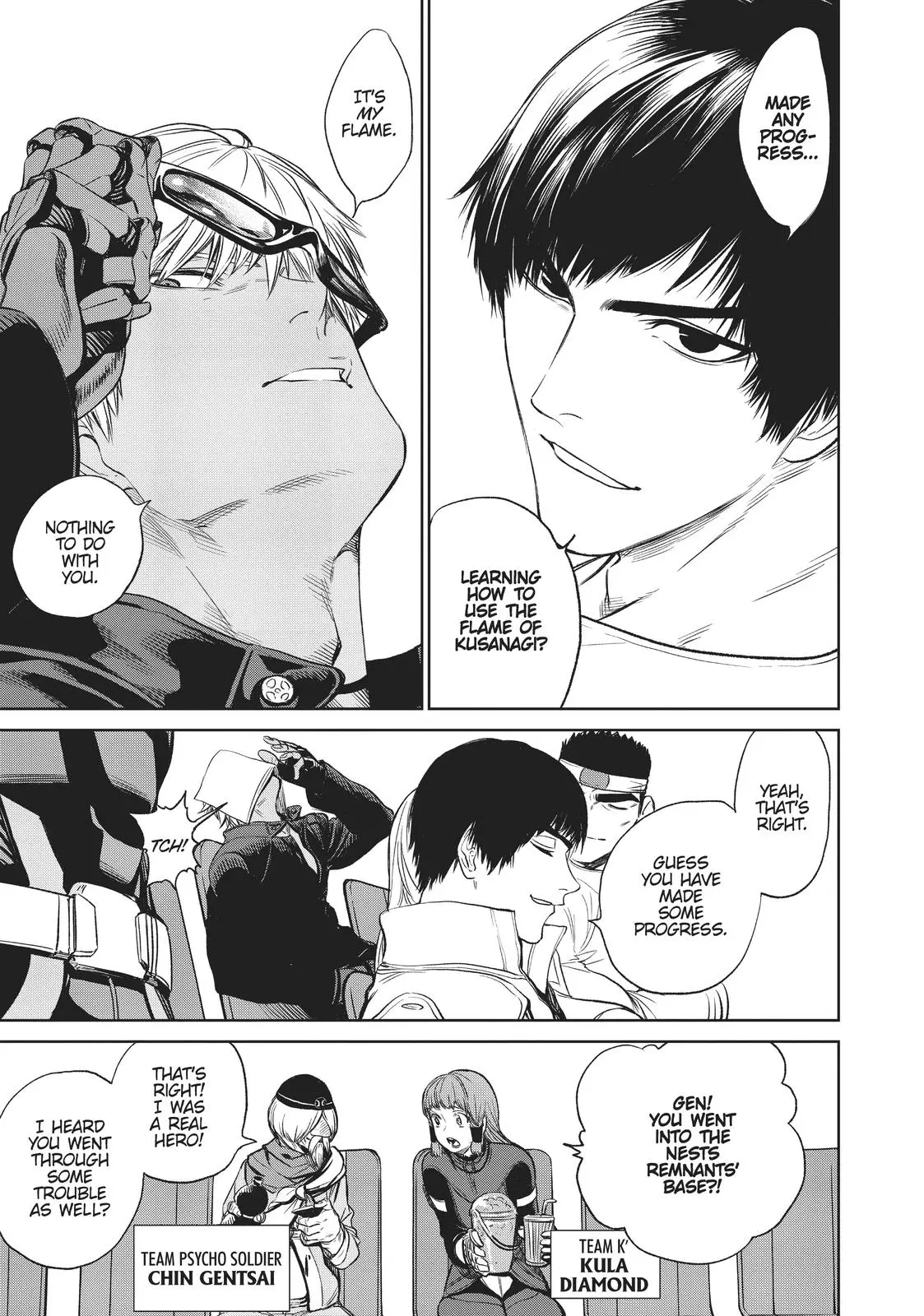 The King of Fighters: A New Beginning Manga, chapter 26, page 12