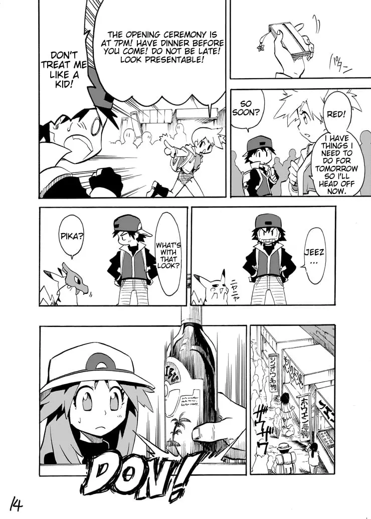 Pokemon - Festival of Champions (Doujinshi), chapter 4, page 13