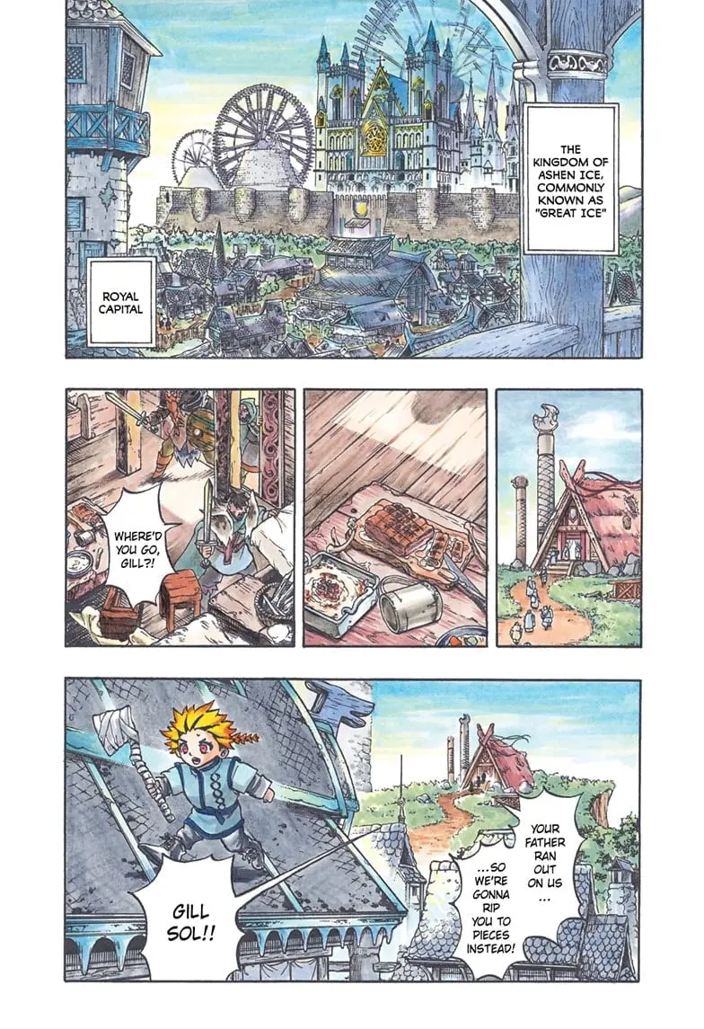 Ice-Head Gill Manga, chapter 1, page 1