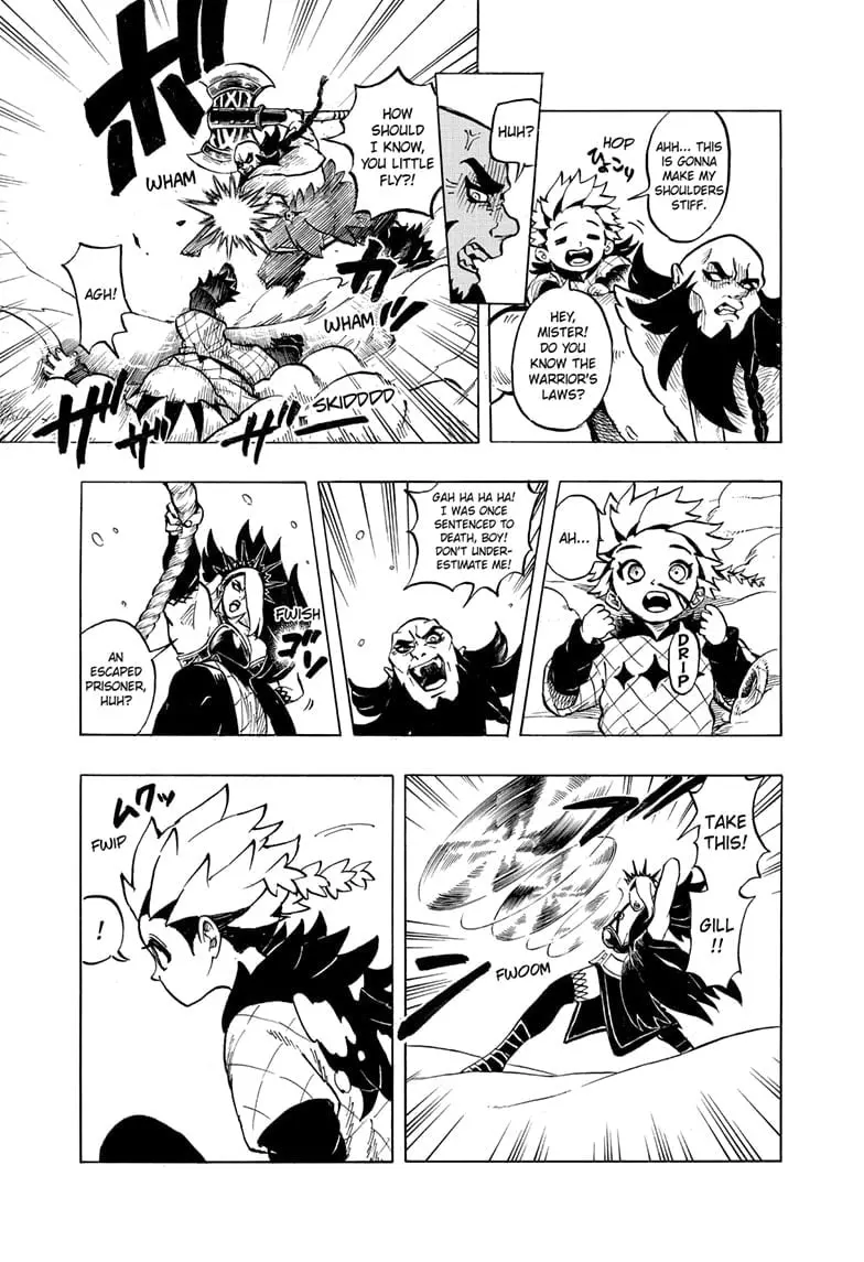 Ice-Head Gill Manga, chapter 1, page 17
