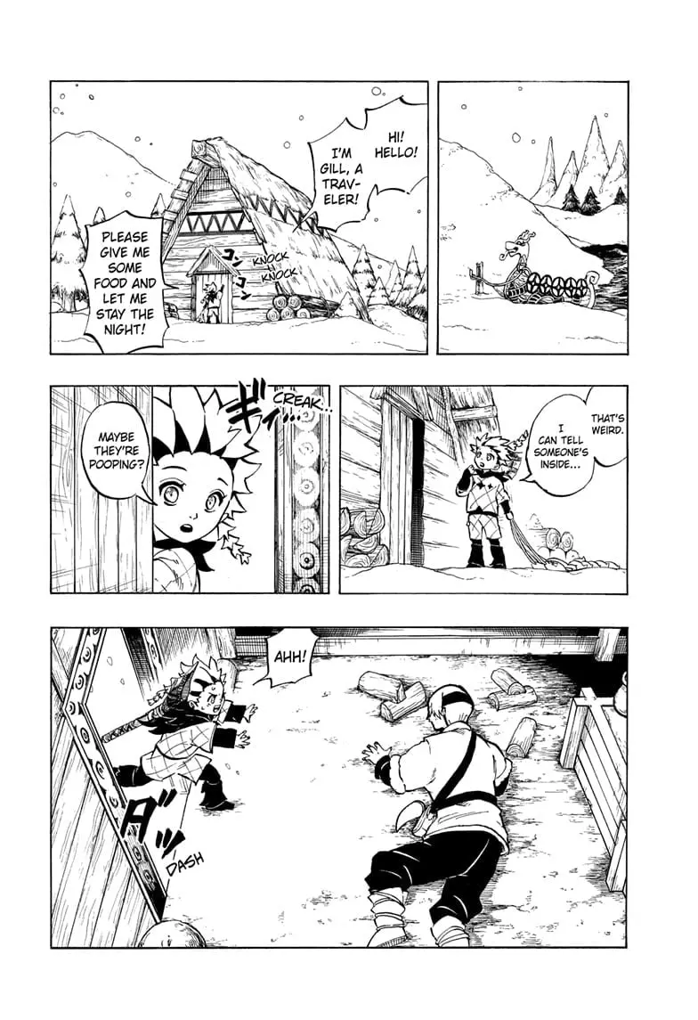 Ice-Head Gill Manga, chapter 2, page 4