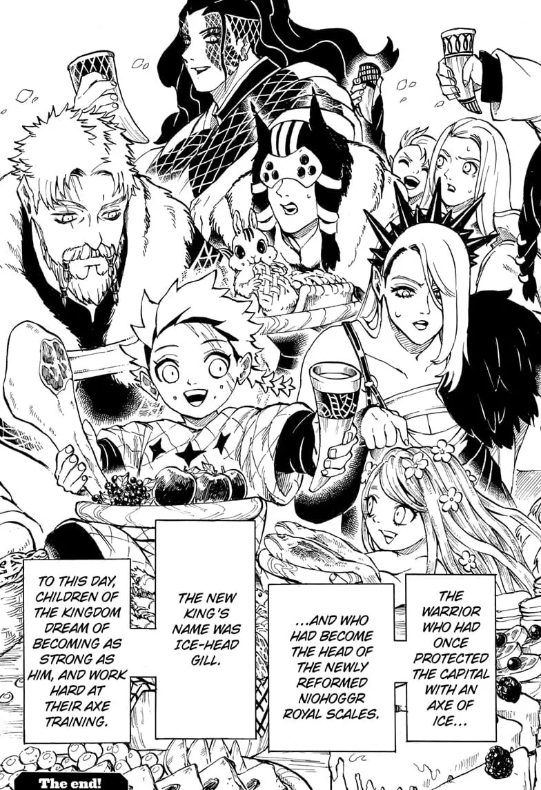 Ice-Head Gill Manga, chapter 20 END, page 19