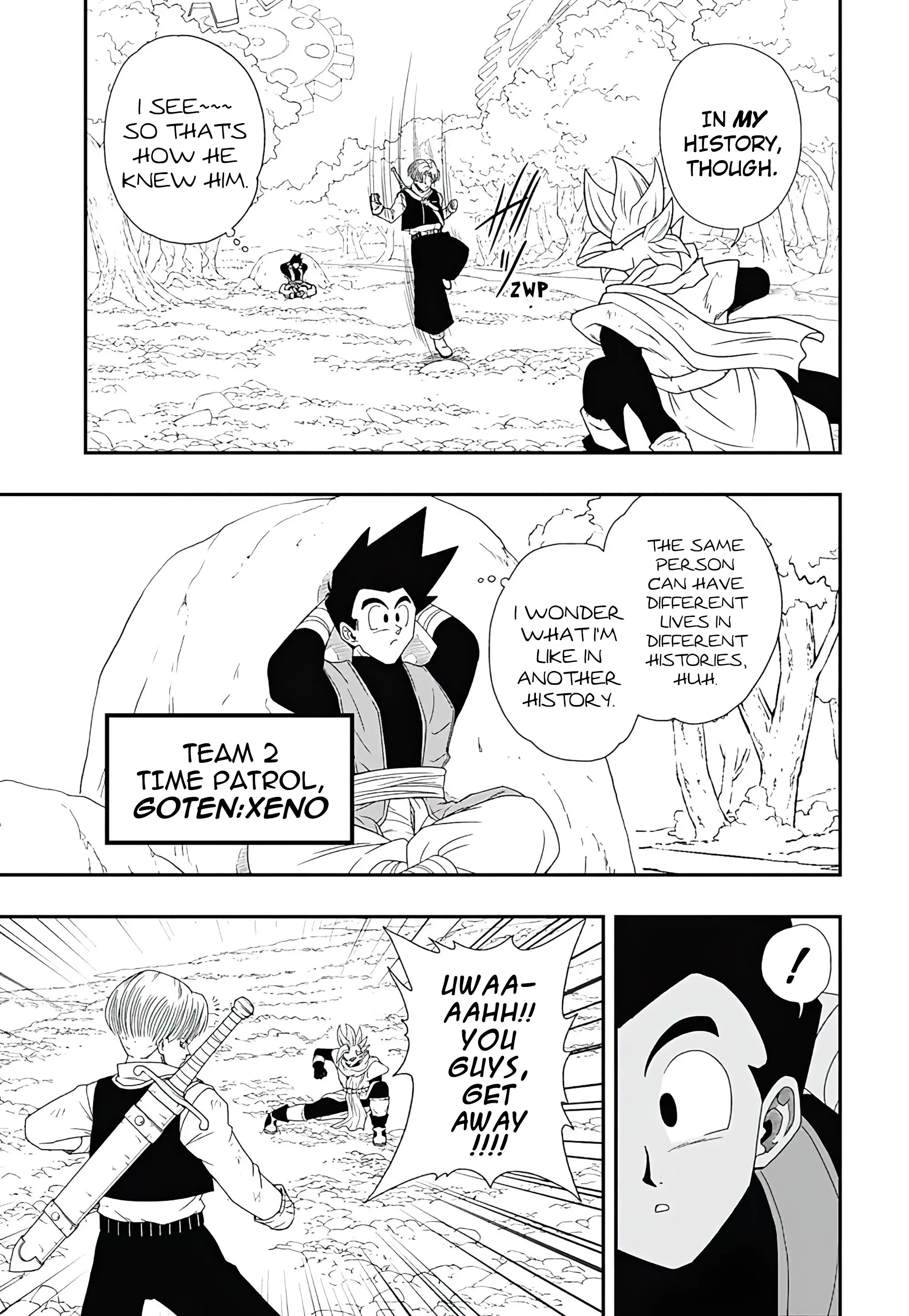 Super Dragon Ball Heroes: Ultra God Mission, chapter 3, page 4