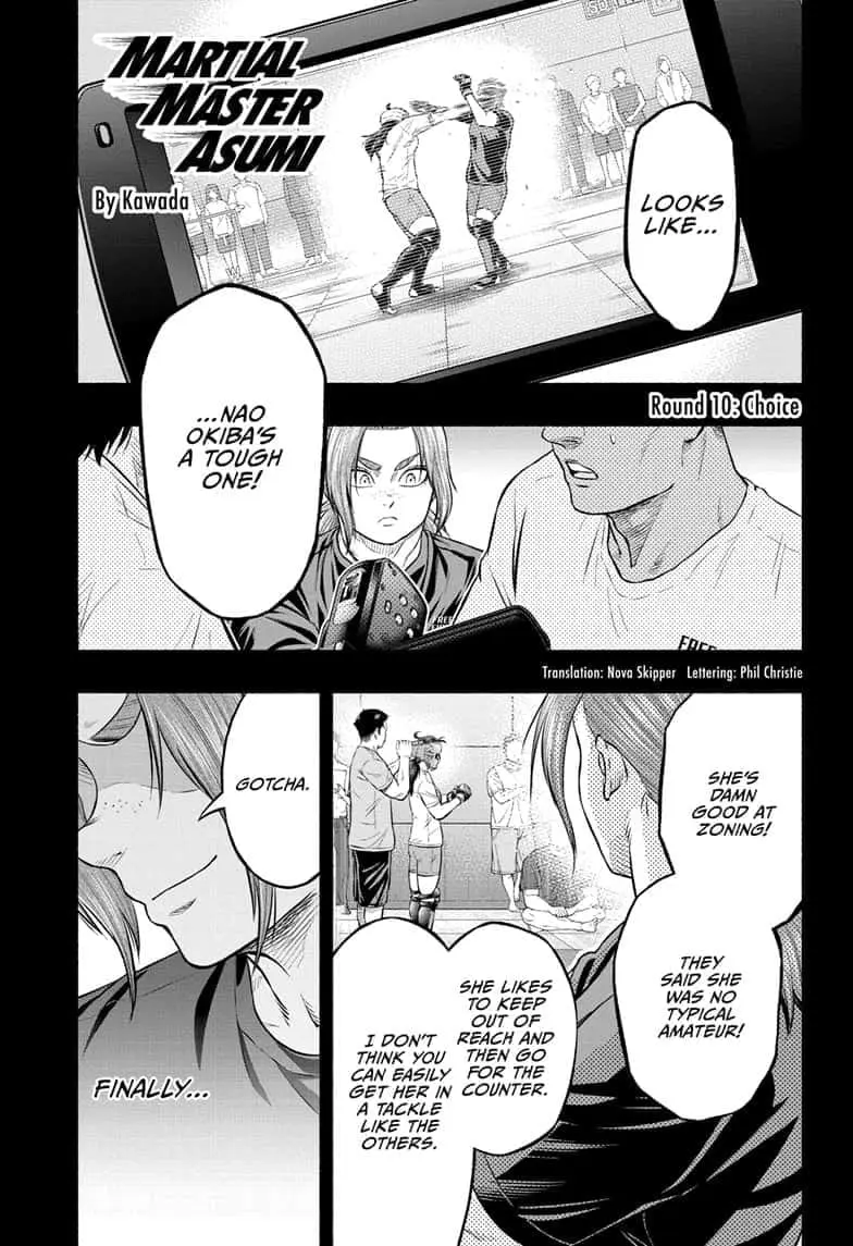 Martial Master Asumi, chapter 10, page 1