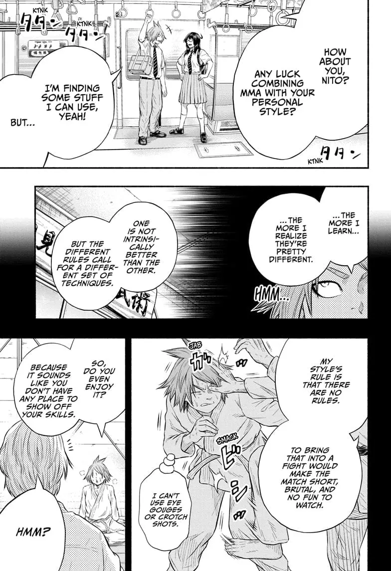 Martial Master Asumi, chapter 24, page 3