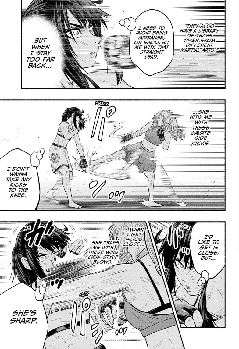 Martial Master Asumi, chapter 27, page 3