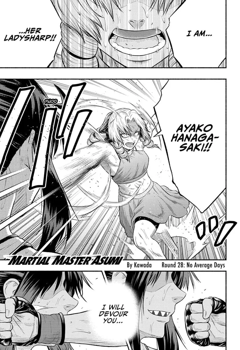 Martial Master Asumi, chapter 28, page 1
