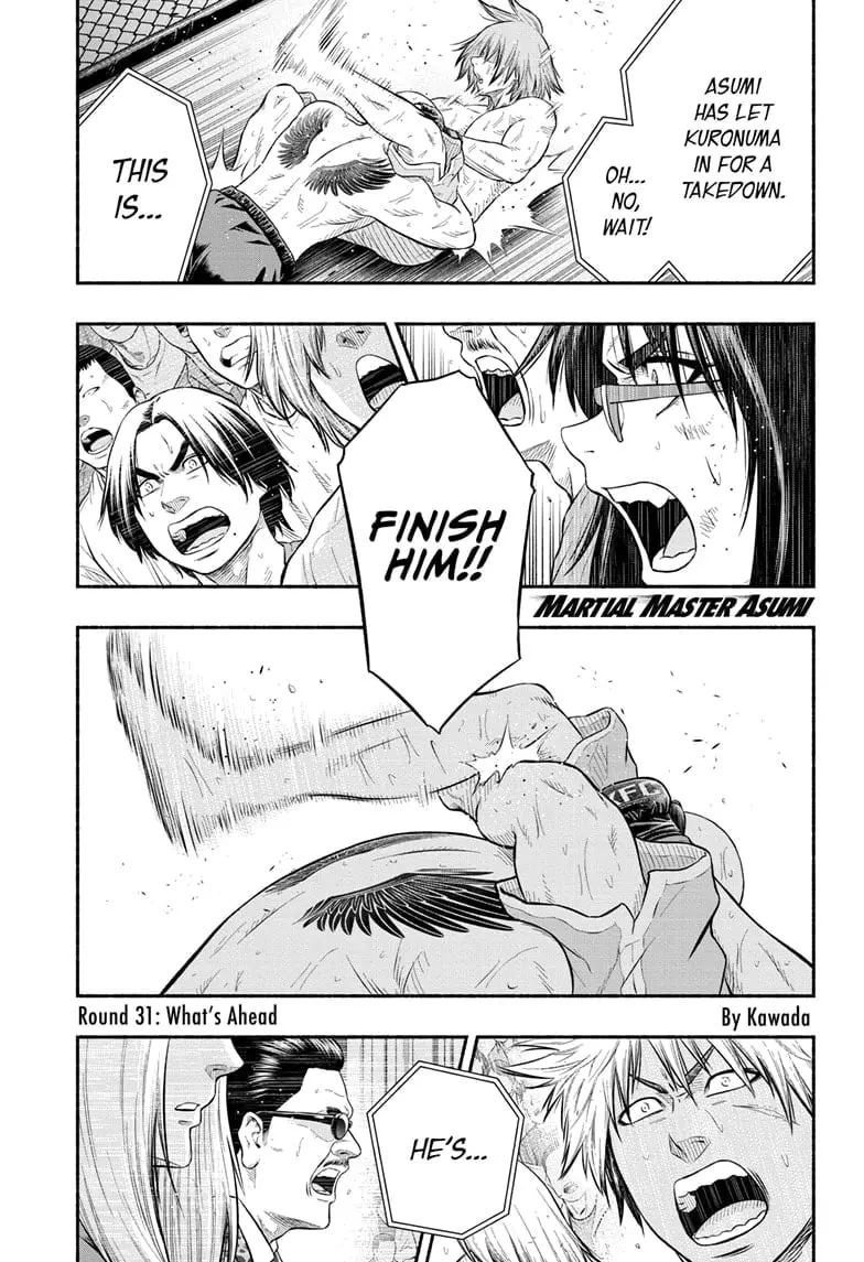 Martial Master Asumi, chapter 31, page 1