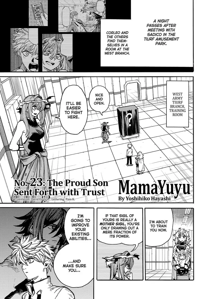 MamaYuyu Manga, chapter 23, page 1