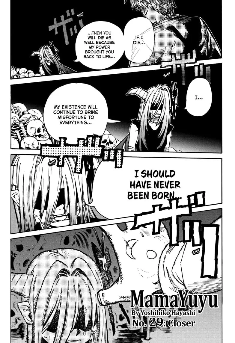 MamaYuyu Manga, chapter 29 END, page 1