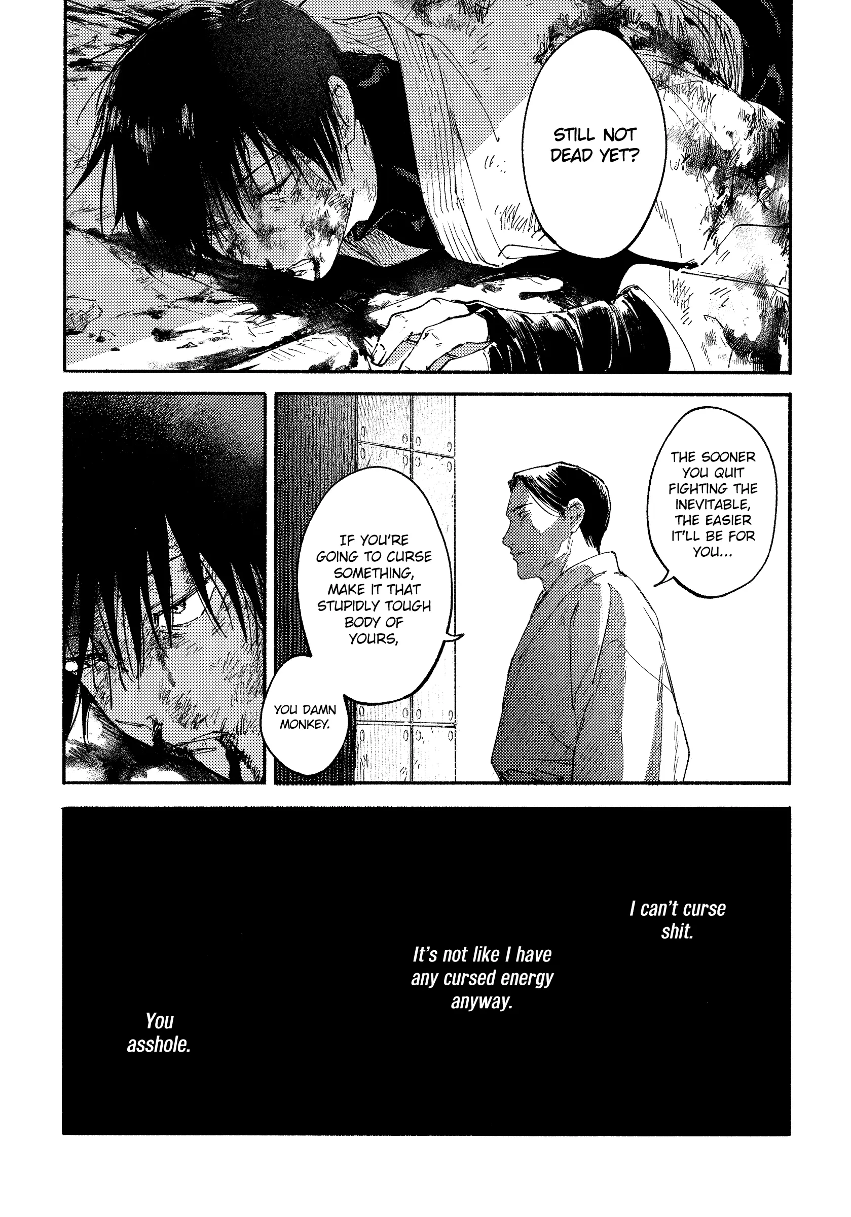 Jujutsu Kaisen Toji Backstory, chapter Oneshot, page 16
