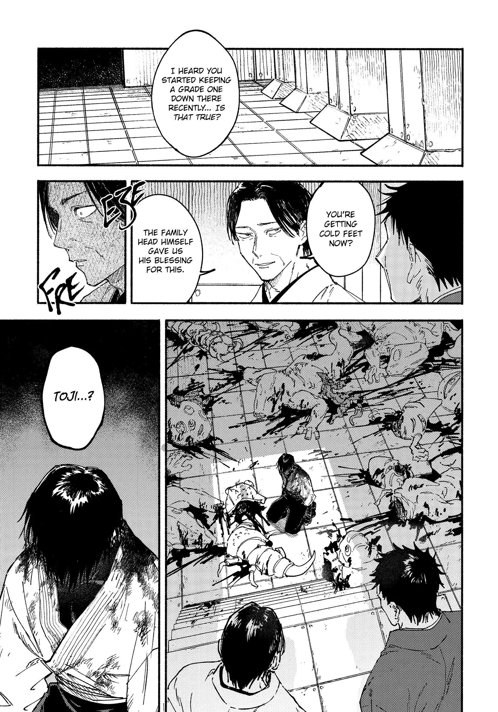 Jujutsu Kaisen Toji Backstory, chapter Oneshot, page 32