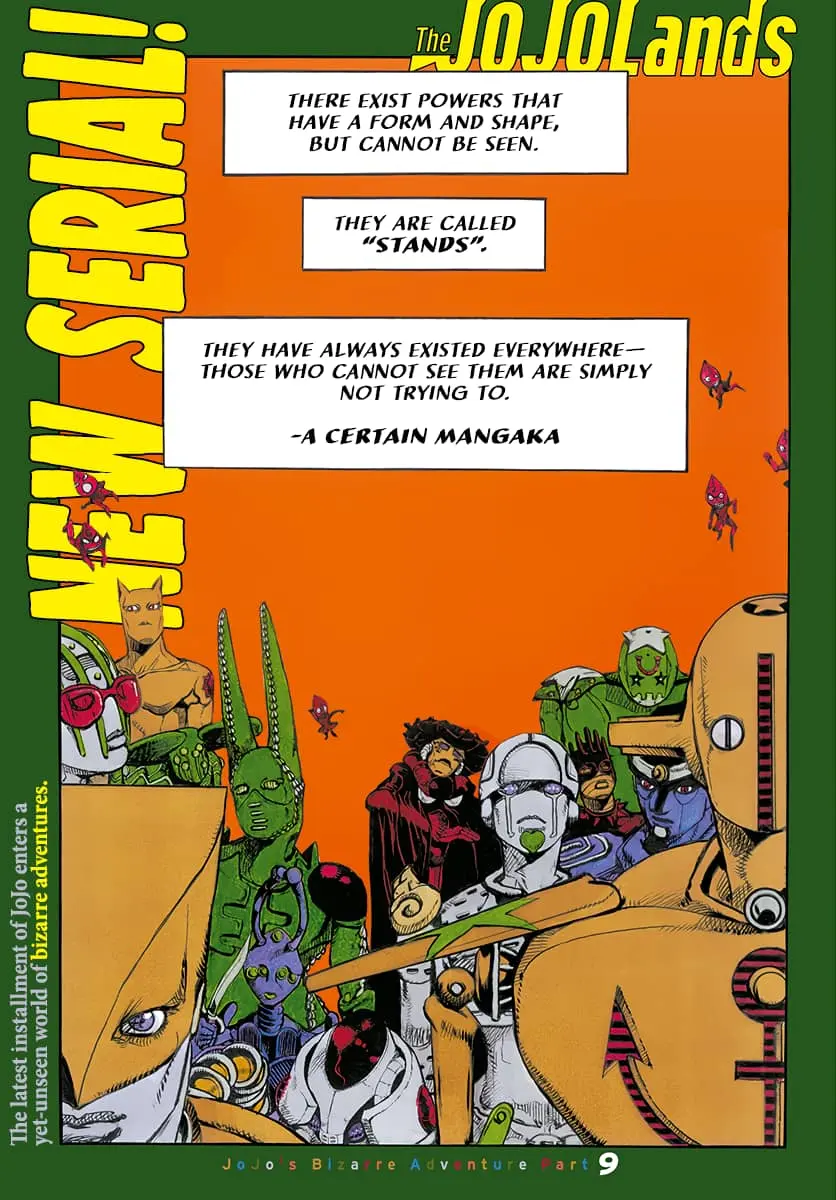 JoJo Bizarre Adventure Part 9: The JoJoLands, chapter 1, page 3