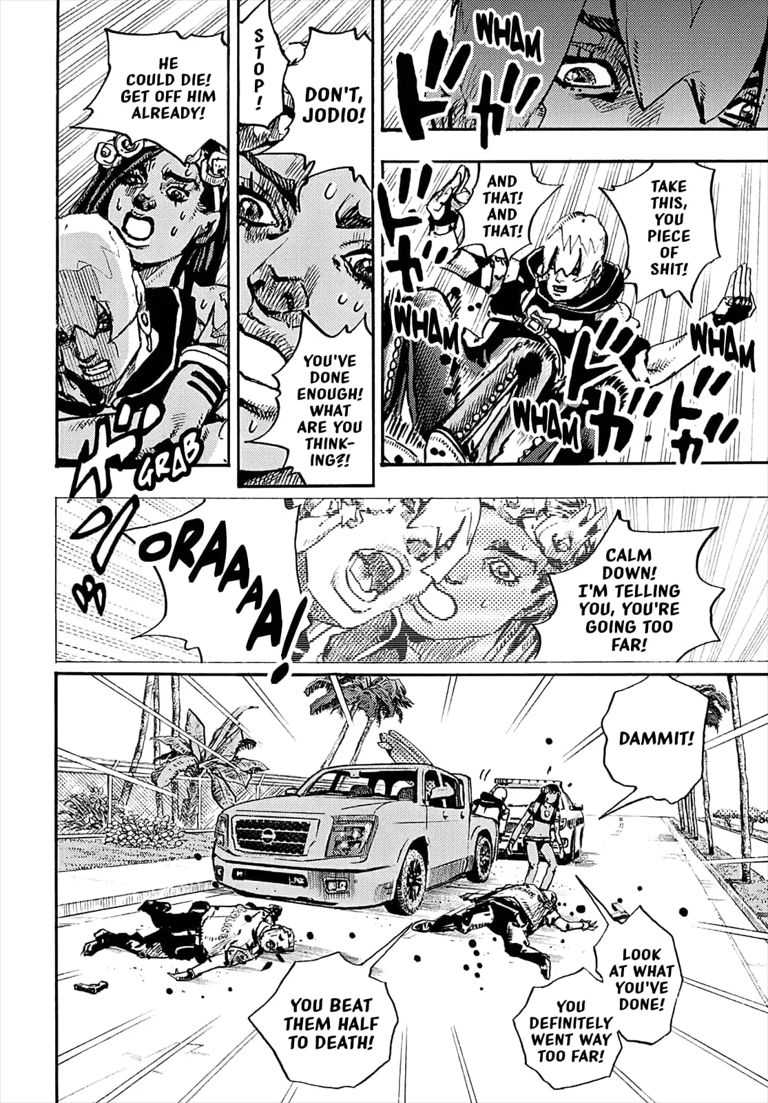 JoJo Bizarre Adventure Part 9: The JoJoLands, chapter 1, page 25