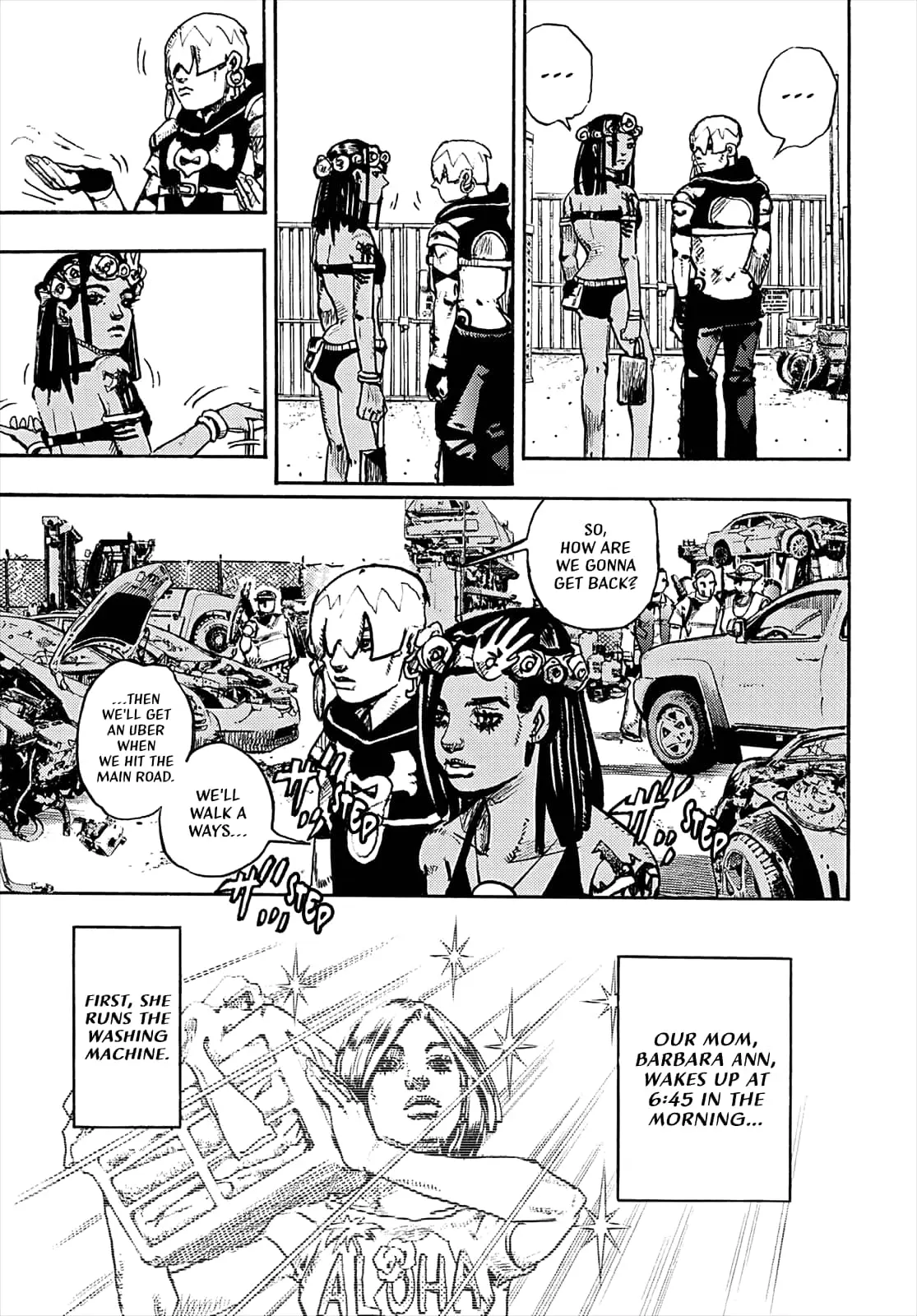 JoJo Bizarre Adventure Part 9: The JoJoLands, chapter 1, page 34