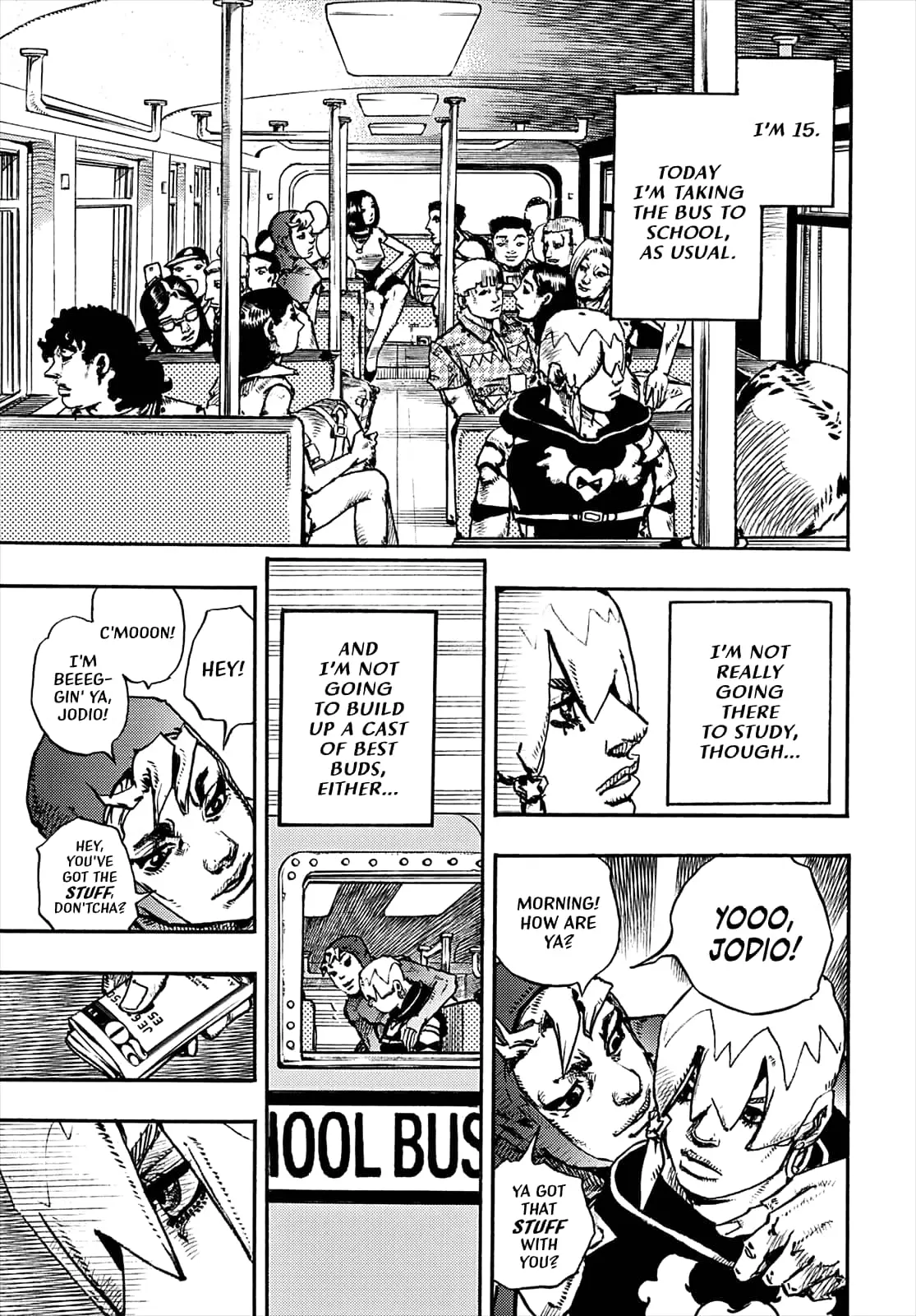 JoJo Bizarre Adventure Part 9: The JoJoLands, chapter 1, page 38