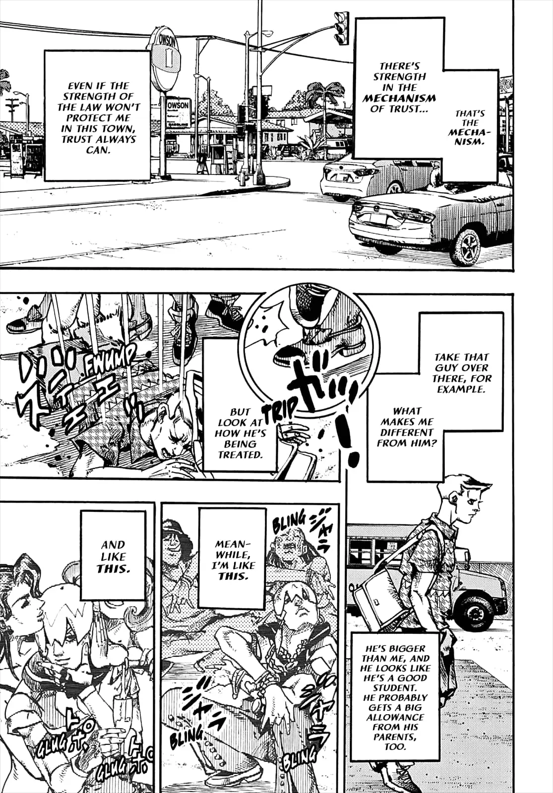 JoJo Bizarre Adventure Part 9: The JoJoLands, chapter 1, page 44