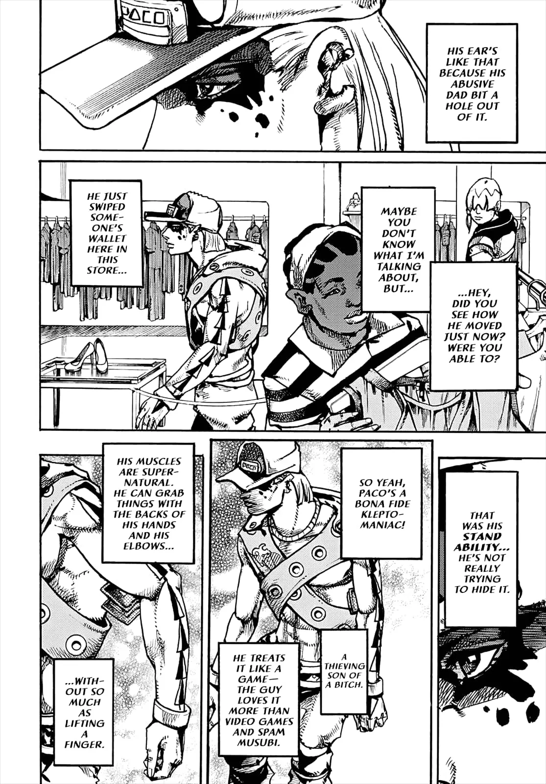 JoJo Bizarre Adventure Part 9: The JoJoLands, chapter 1, page 48