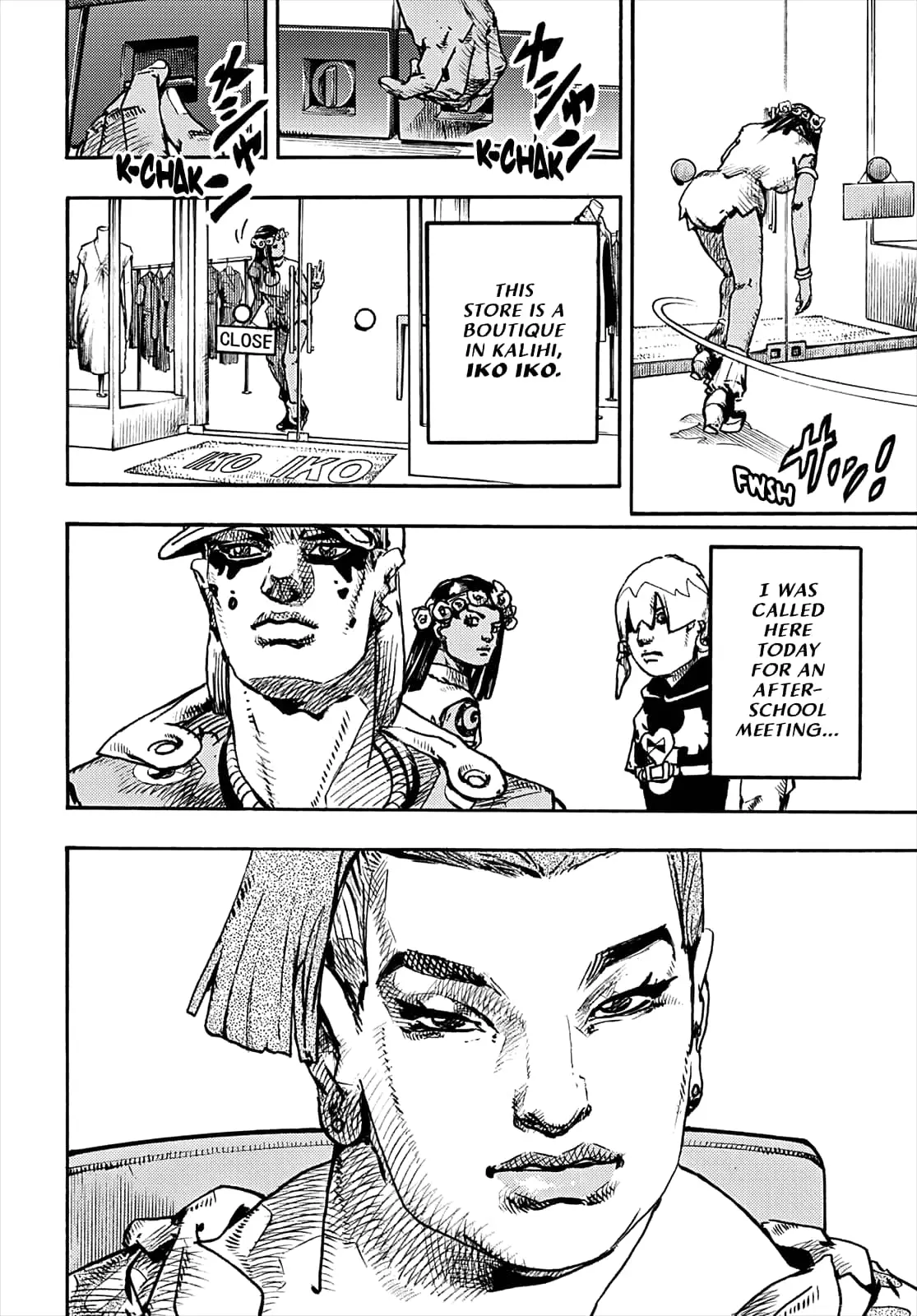 JoJo Bizarre Adventure Part 9: The JoJoLands, chapter 1, page 52