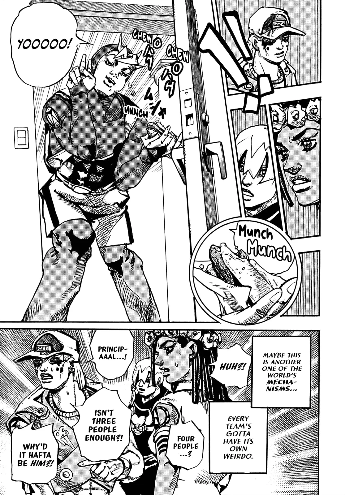 JoJo Bizarre Adventure Part 9: The JoJoLands, chapter 1, page 59