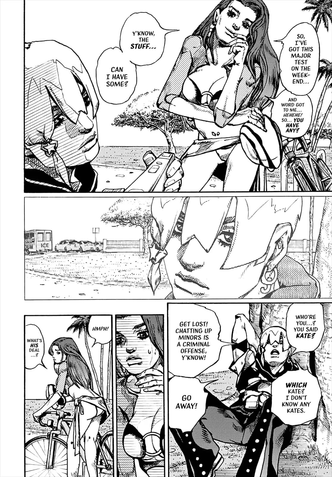 JoJo Bizarre Adventure Part 9: The JoJoLands, chapter 2, page 4