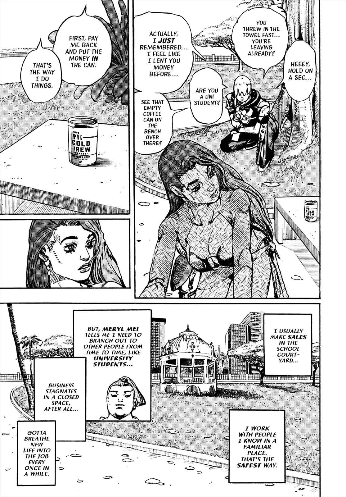 JoJo Bizarre Adventure Part 9: The JoJoLands, chapter 2, page 5