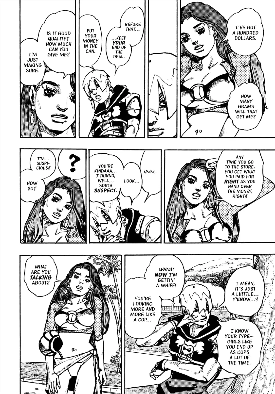 JoJo Bizarre Adventure Part 9: The JoJoLands, chapter 2, page 6