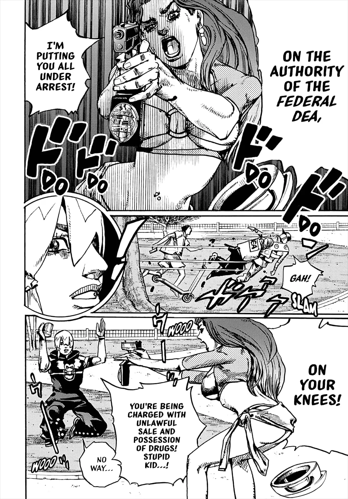 JoJo Bizarre Adventure Part 9: The JoJoLands, chapter 2, page 12