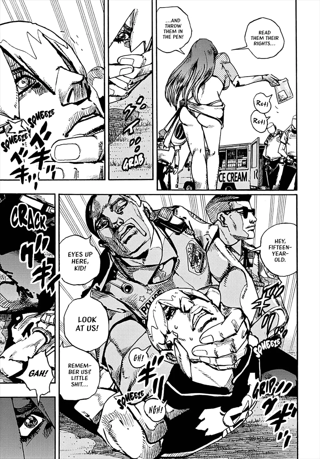 JoJo Bizarre Adventure Part 9: The JoJoLands, chapter 2, page 15