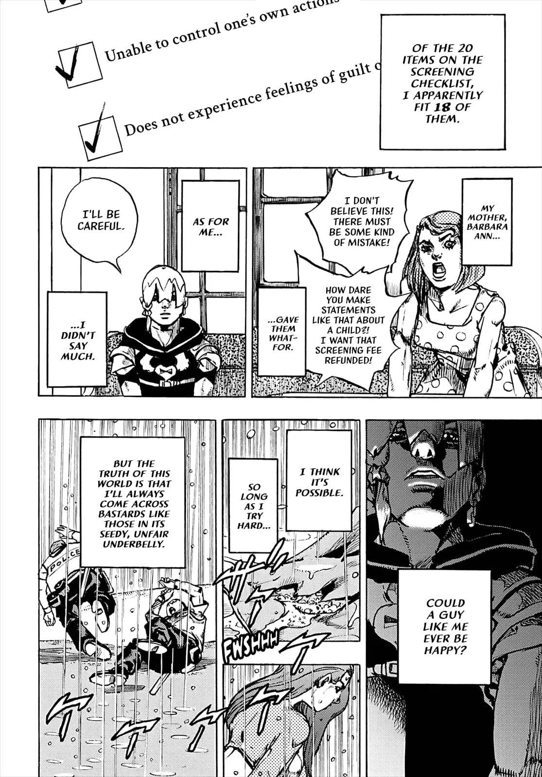 JoJo Bizarre Adventure Part 9: The JoJoLands, chapter 2, page 22