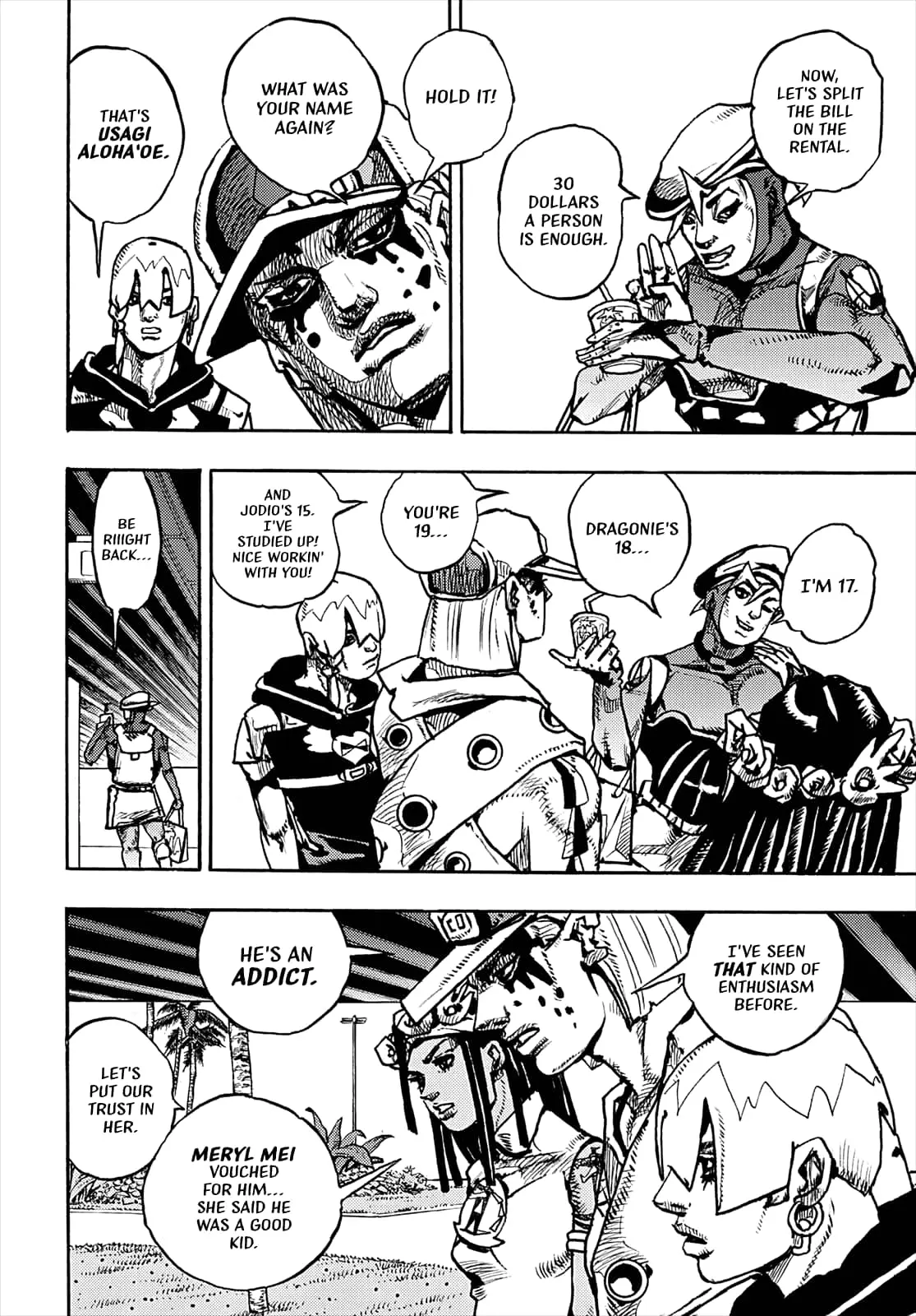 JoJo Bizarre Adventure Part 9: The JoJoLands, chapter 2, page 26