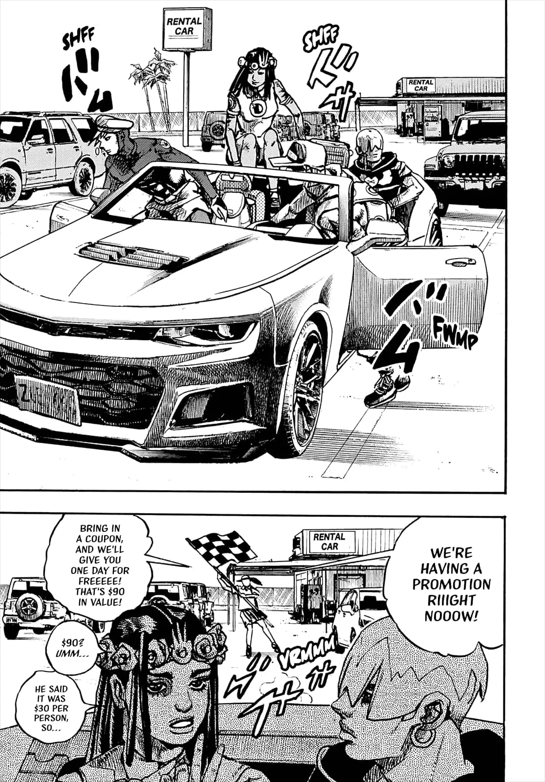 JoJo Bizarre Adventure Part 9: The JoJoLands, chapter 2, page 27