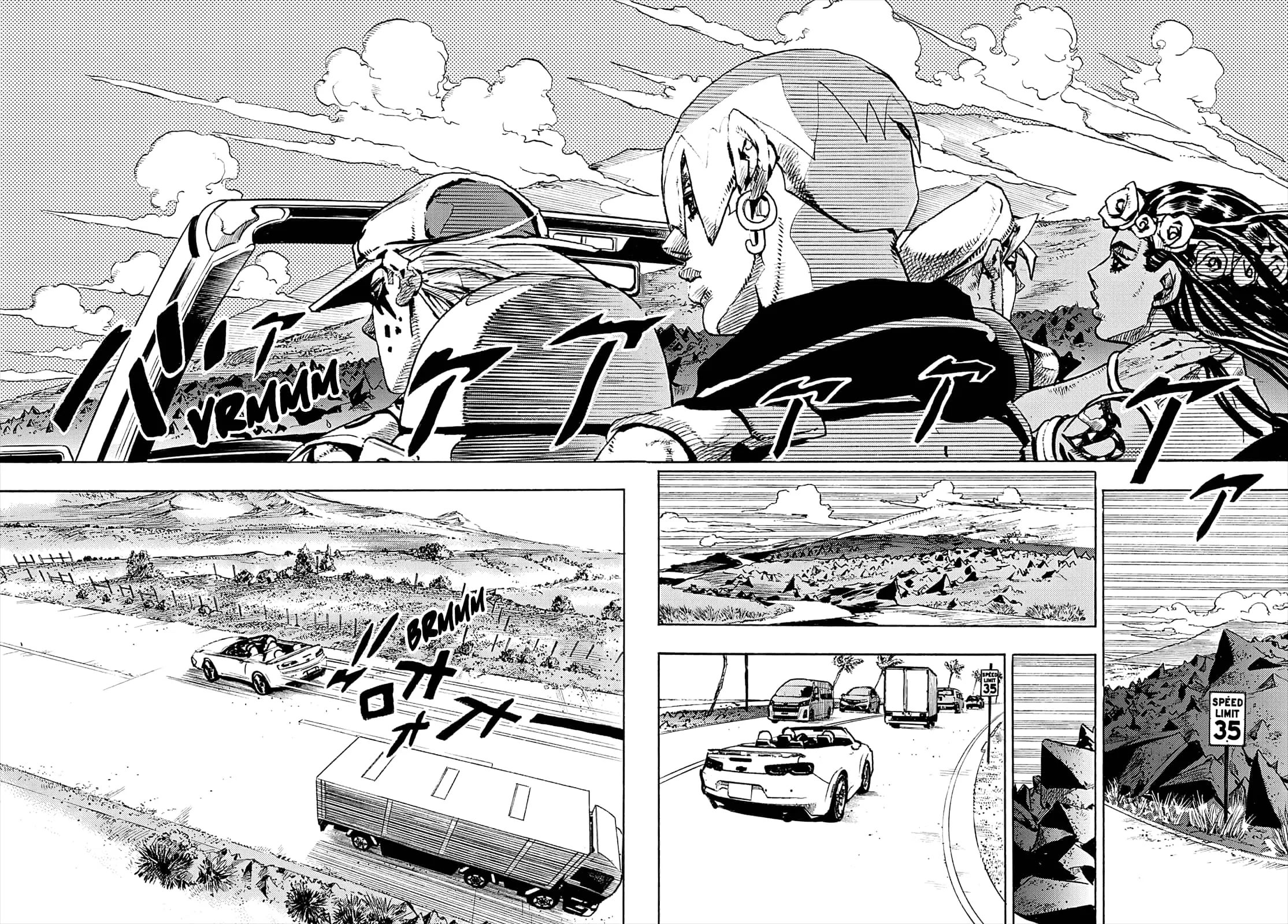 JoJo Bizarre Adventure Part 9: The JoJoLands, chapter 2, page 28