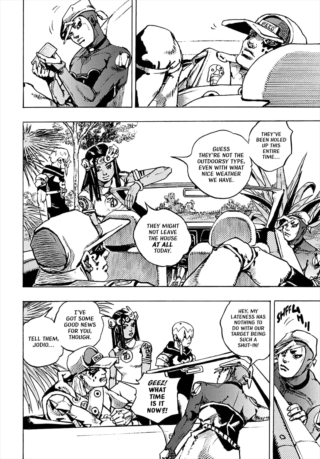 JoJo Bizarre Adventure Part 9: The JoJoLands, chapter 2, page 30