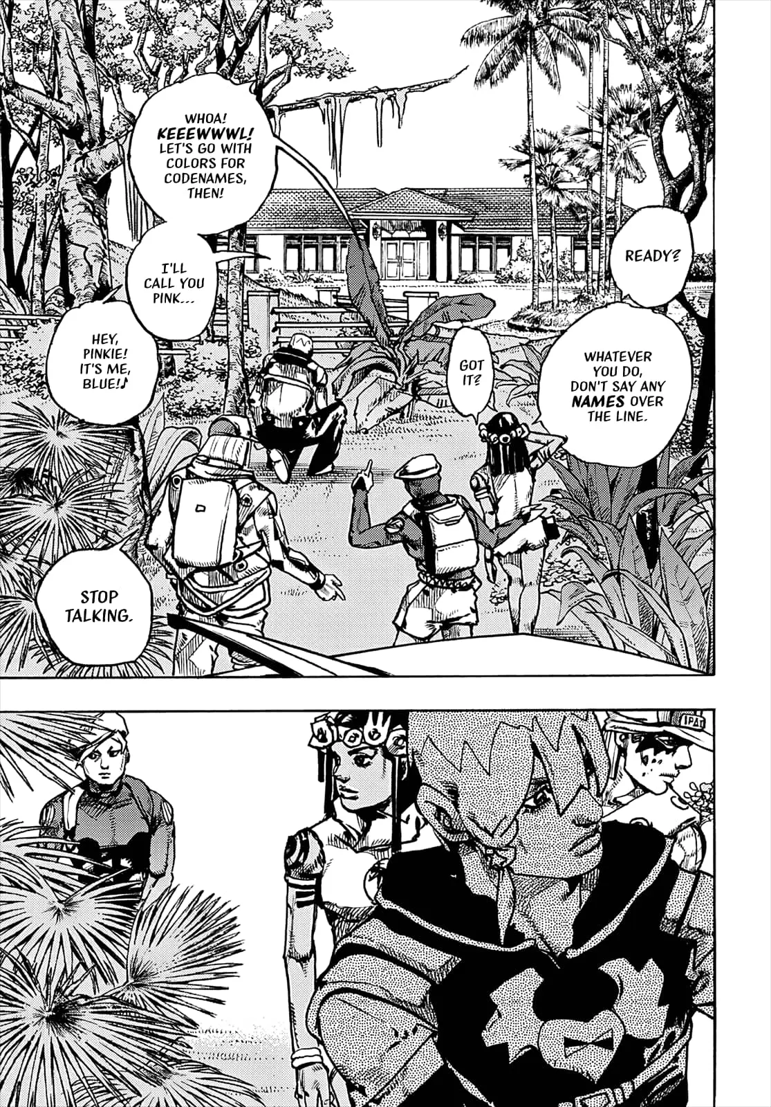 JoJo Bizarre Adventure Part 9: The JoJoLands, chapter 2, page 33